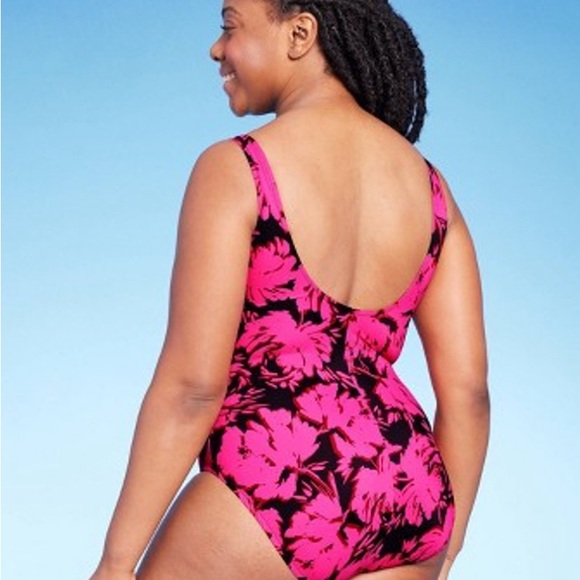 New with tags women’s size small one piece bathing suit by aqua green - Picture 5 of 5